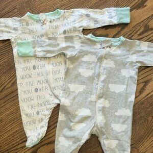 Gerber NB Cloud/Moon Sleeper Bundle